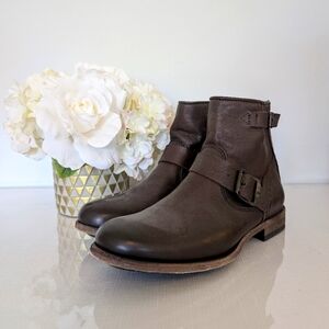 Frye | Size 7.5 | Women's Brown Leather Engineer Boots